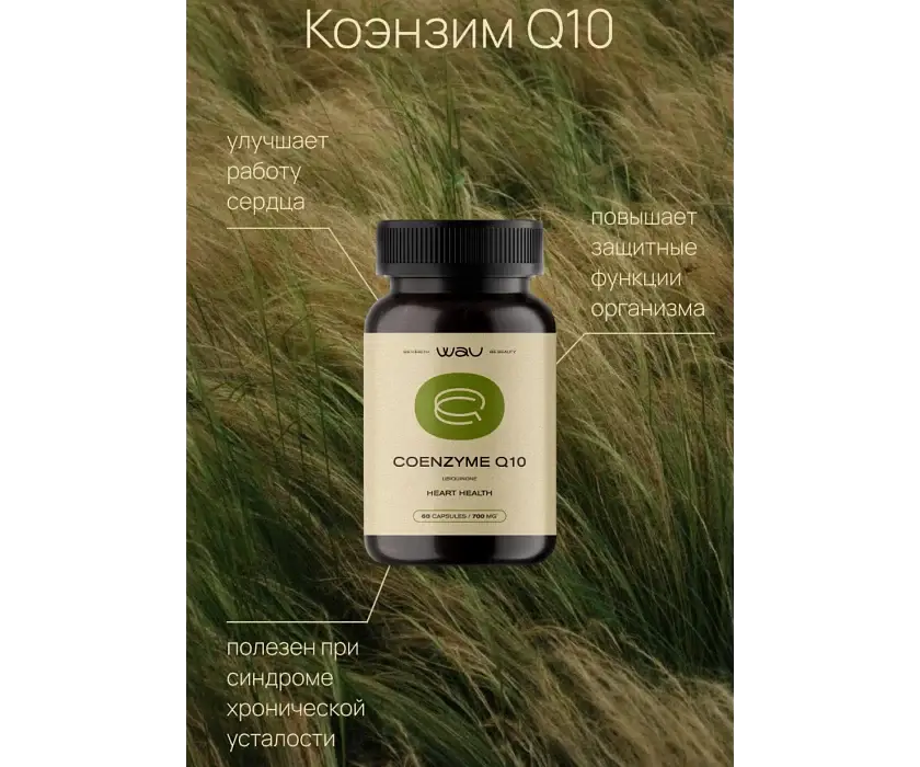 COENZYME Q10 100 MG β Π°Π½ΡΠΈΠΎΠΊΡΠΈΠ΄Π°Π½Ρ, ΠΏΠΎΠ΄Π΄Π΅ΡΠΆΠΊΠ° ΡΠ΅ΡΠ΄ΡΠ° - Image 2